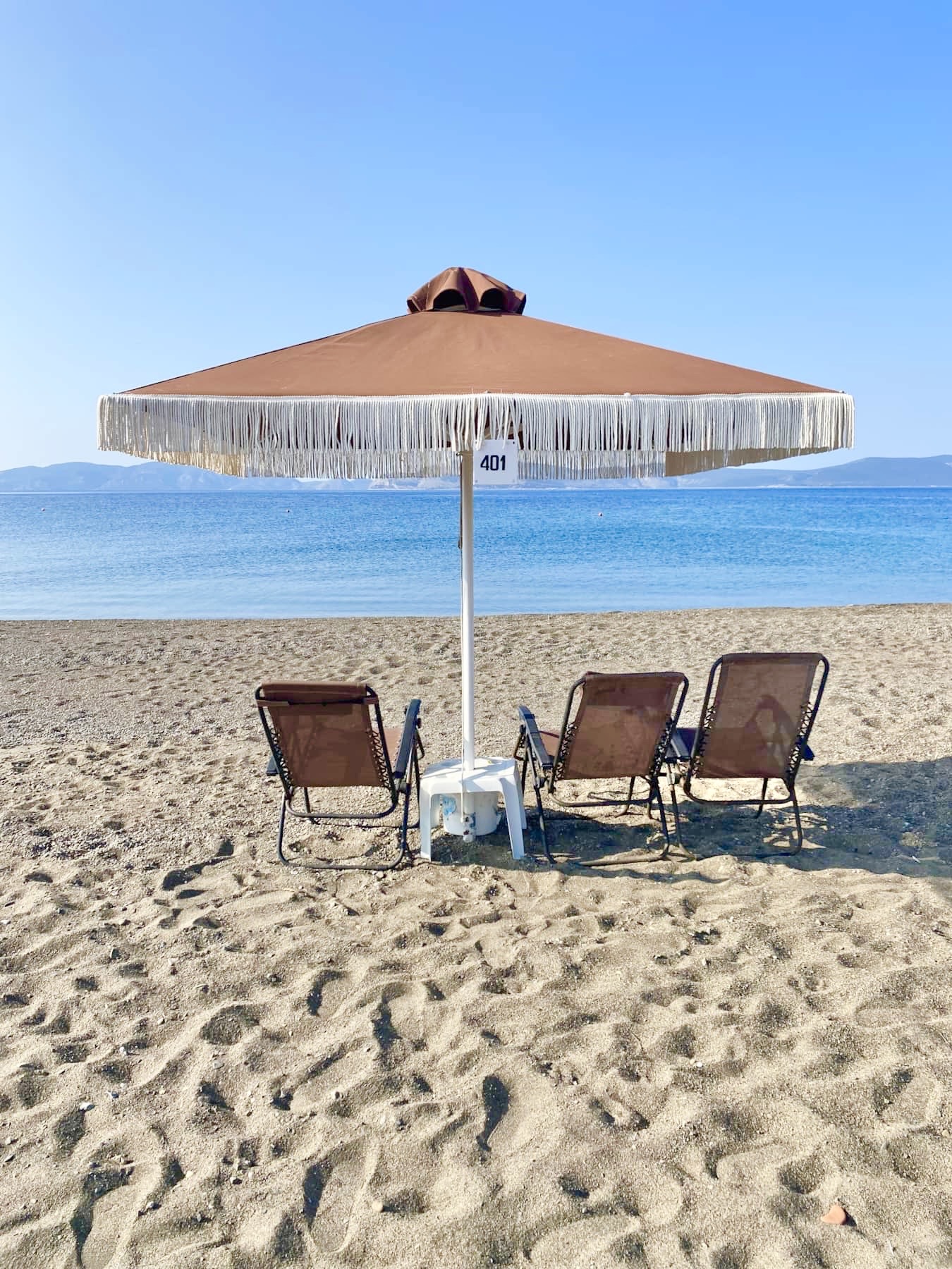 PORTO HYDRA - PRIVATE UMBRELLA